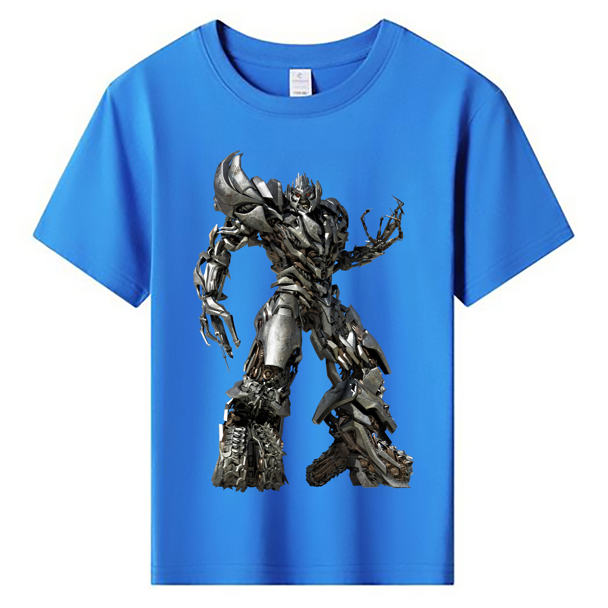 （画像用） Transformers トランスフォーマー 綿100％キッズTシャツ（フロントプリント）